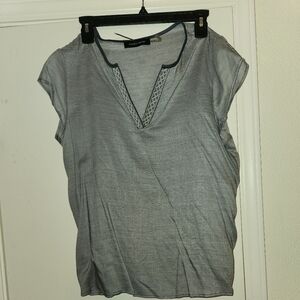 NEW w/Tags Ivanka Trump Navy Striped Blouse